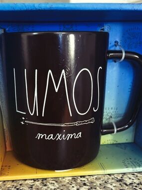 Lumos Maxima Black Ceramic Mug
